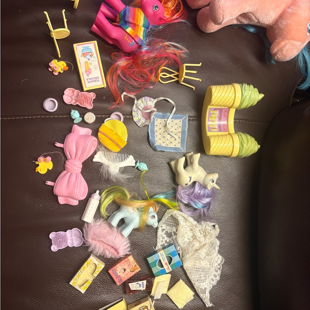 My Little Pony Pink, Purple & Yellow Accessory Mix